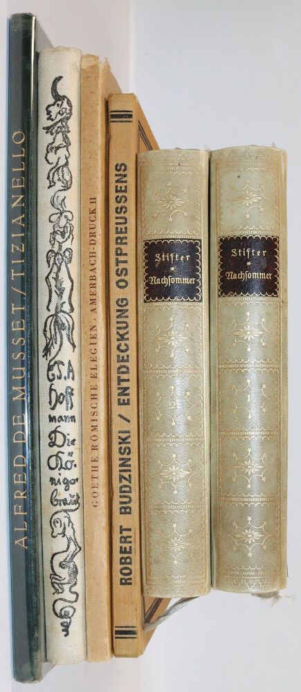 Große Abbildung Nr.2: 142-1747 Musset,A.de.: (Literatur und illustrierte Bücher 20.Jahrhundert - Alte Literatur in modernen Ausgaben)