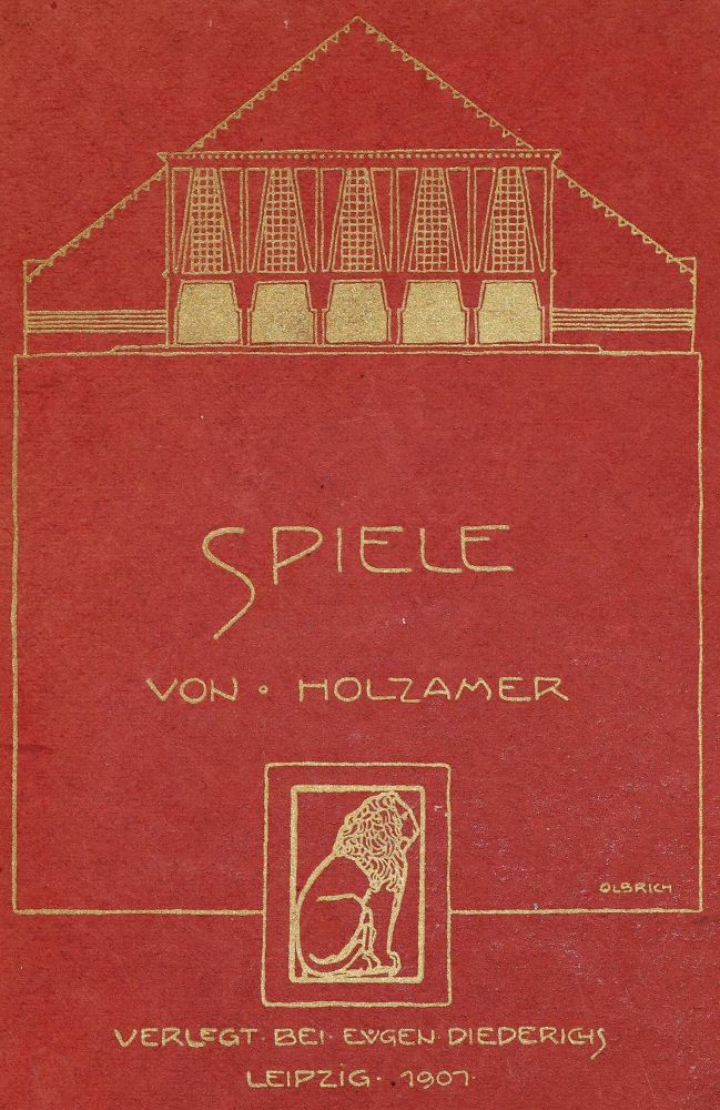 Große Abbildung Nr.1: 142-1753 Holzamer,W.: (Literatur und illustrierte Bücher 20.Jahrhundert - Alte Literatur in modernen Ausgaben)