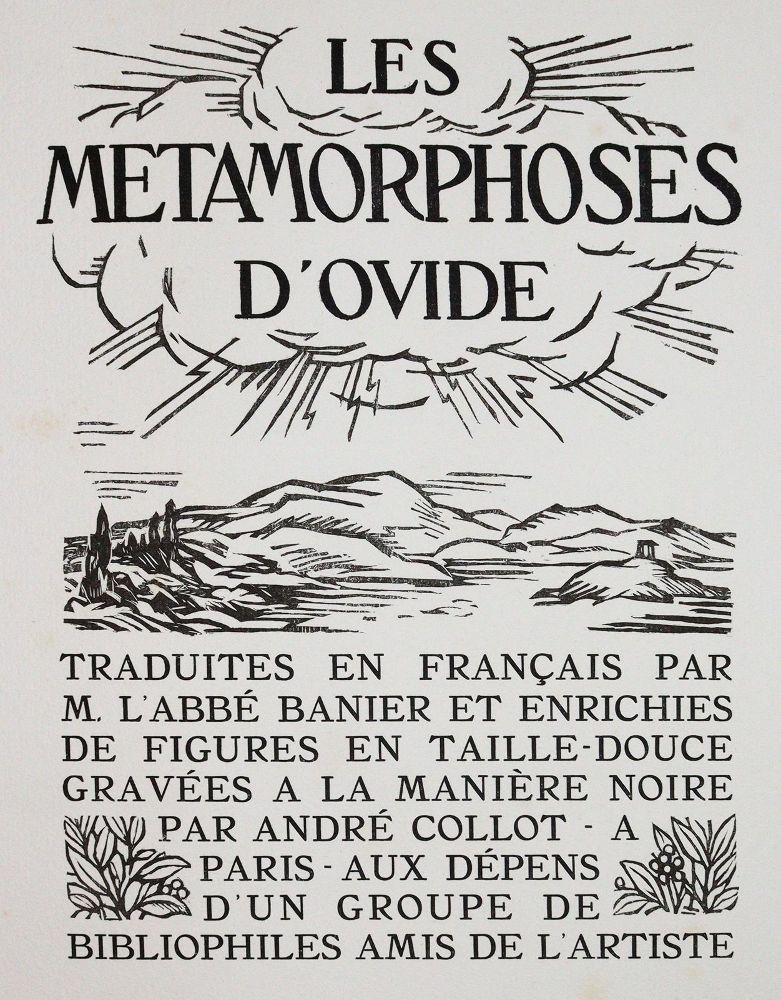 Große Abbildung Nr.3: 142-1755 Ovidius,N.P.: (Literatur und illustrierte Bücher 20.Jahrhundert - Alte Literatur in modernen Ausgaben)