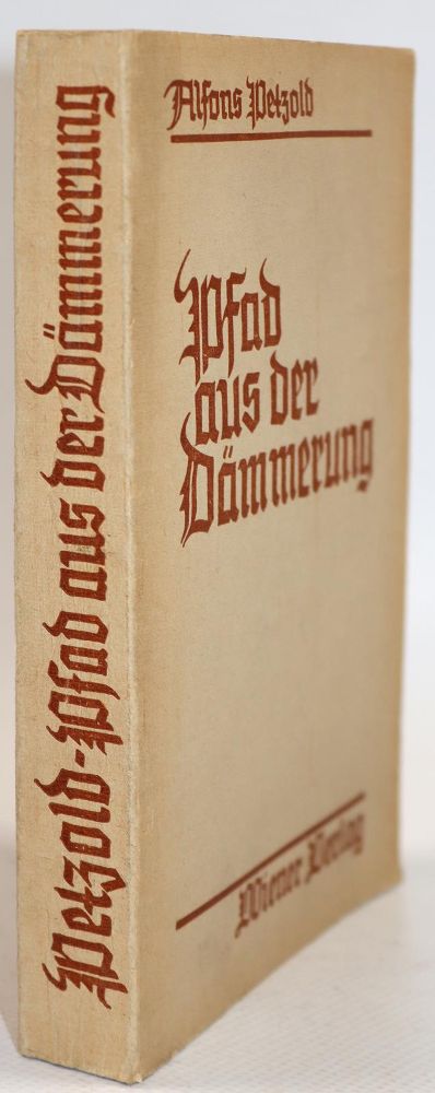Große Abbildung Nr.3: 142-1758 Petzold,A.: (Literatur und illustrierte Bücher 20.Jahrhundert - Alte Literatur in modernen Ausgaben)