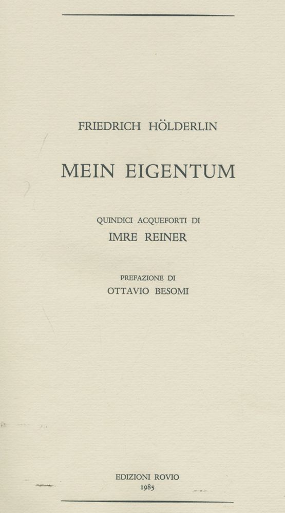 Große Abbildung Nr.1: 142-1781 Hölderlin,F.: (Reiner)