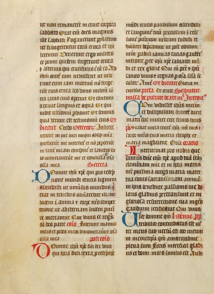 Große Abbildung Nr.1: 142-180 Missale.: (Handschriften)