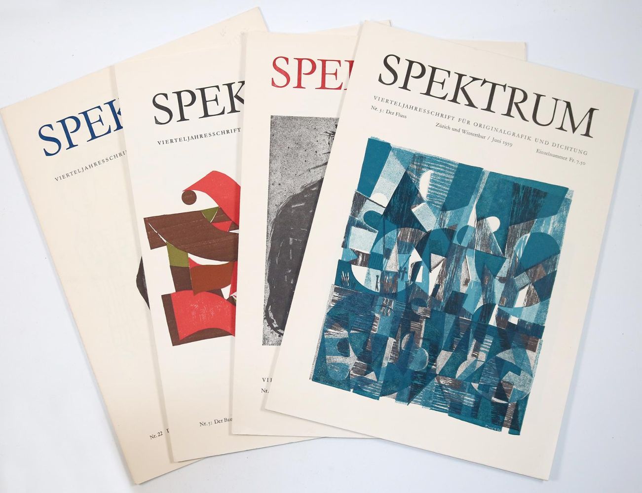 Große Abbildung Nr.2: 142-1819 Spektrum.: (Literatur und illustrierte Bücher 20.Jahrhundert - Alte Literatur in modernen Ausgaben)