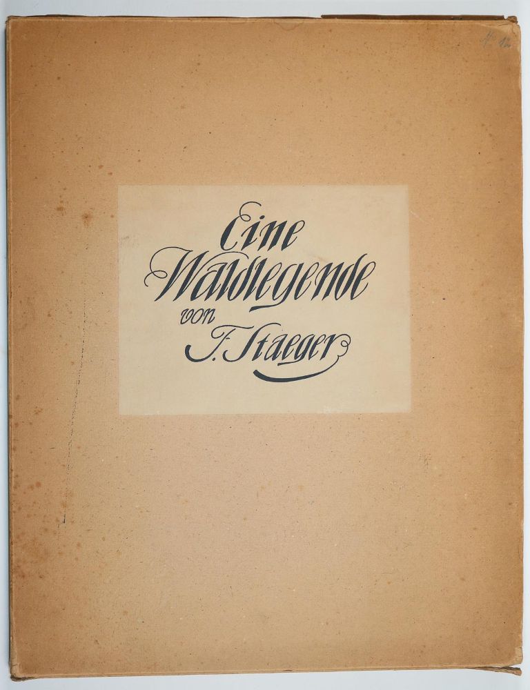 Große Abbildung Nr.21: 142-1820 Staeger,F.: (Literatur und illustrierte Bücher 20.Jahrhundert - Alte Literatur in modernen Ausgaben)