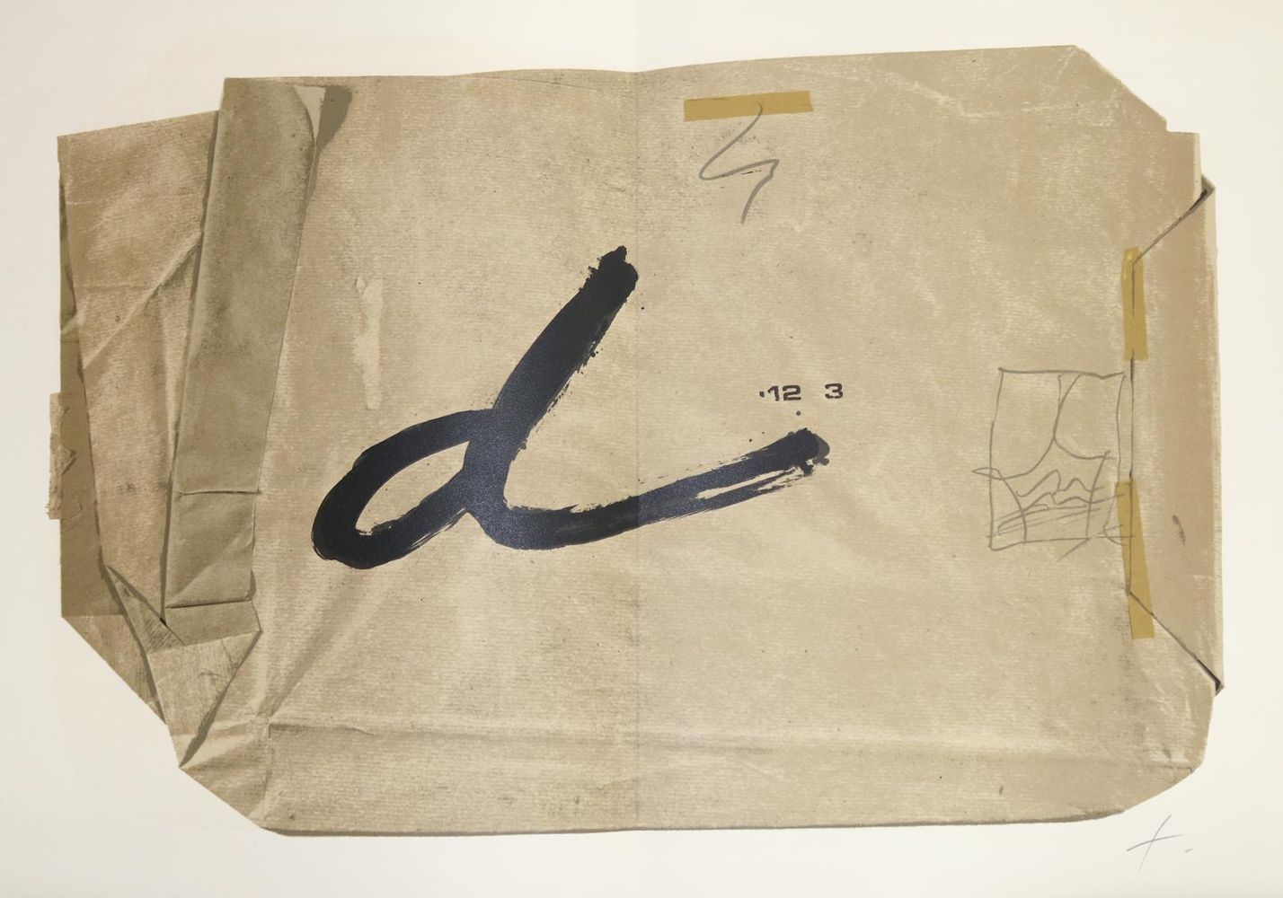Große Abbildung Nr.12: 142-1826 Alberti,R.: (Tapies)