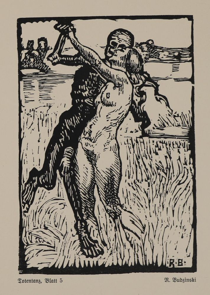Große Abbildung Nr.211: 142-1831 Budzinski,R.: (Totentanz)