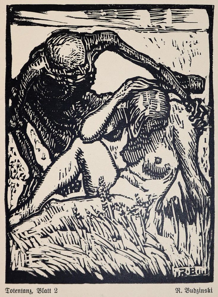 Große Abbildung Nr.3: 142-1831 Budzinski,R.: (Totentanz)