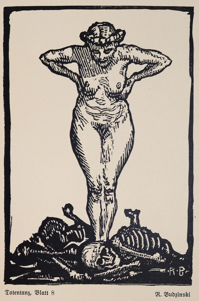 Große Abbildung Nr.5: 142-1831 Budzinski,R.: (Totentanz)