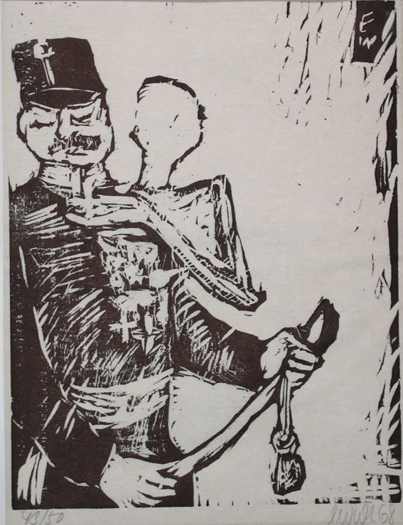 Große Abbildung Nr.1: 142-1833 Wulz,E.: (Totentanz)