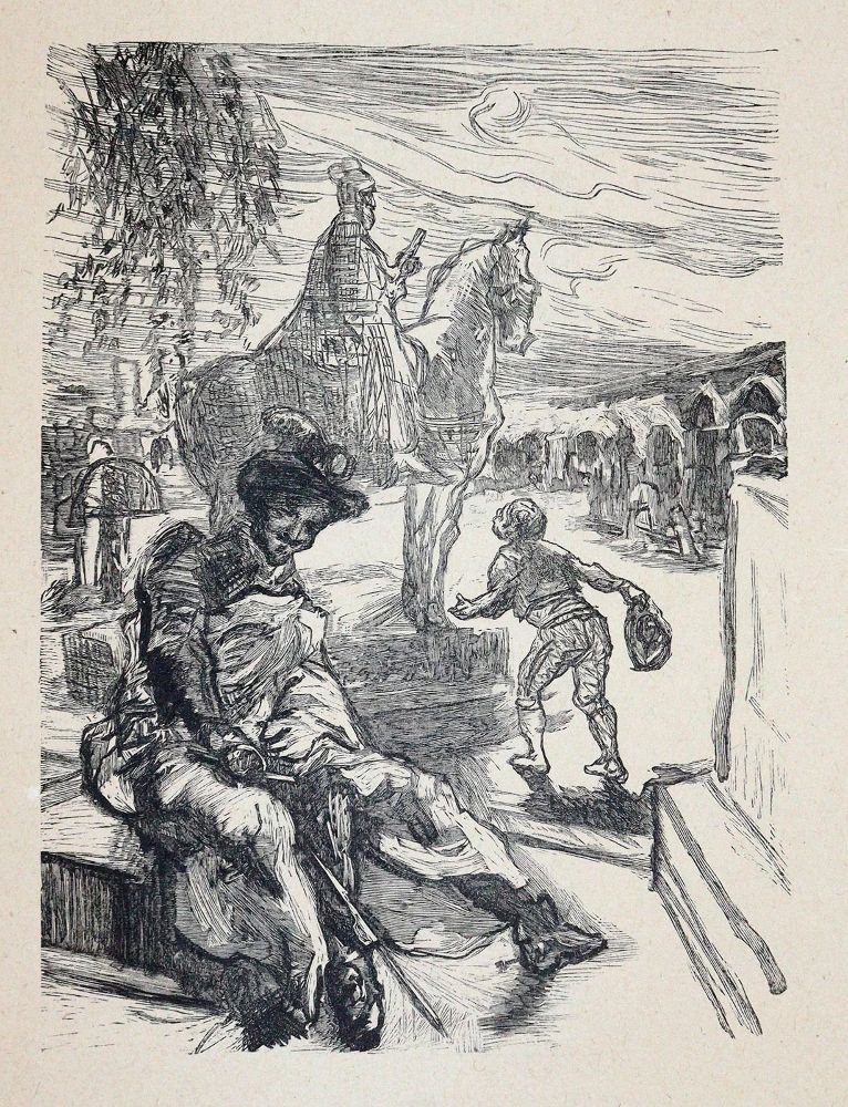 Große Abbildung Nr.7: 142-1847 Voltaire,F.M.A.de.: (Literatur und illustrierte Bücher 20.Jahrhundert - Alte Literatur in modernen Ausgaben)