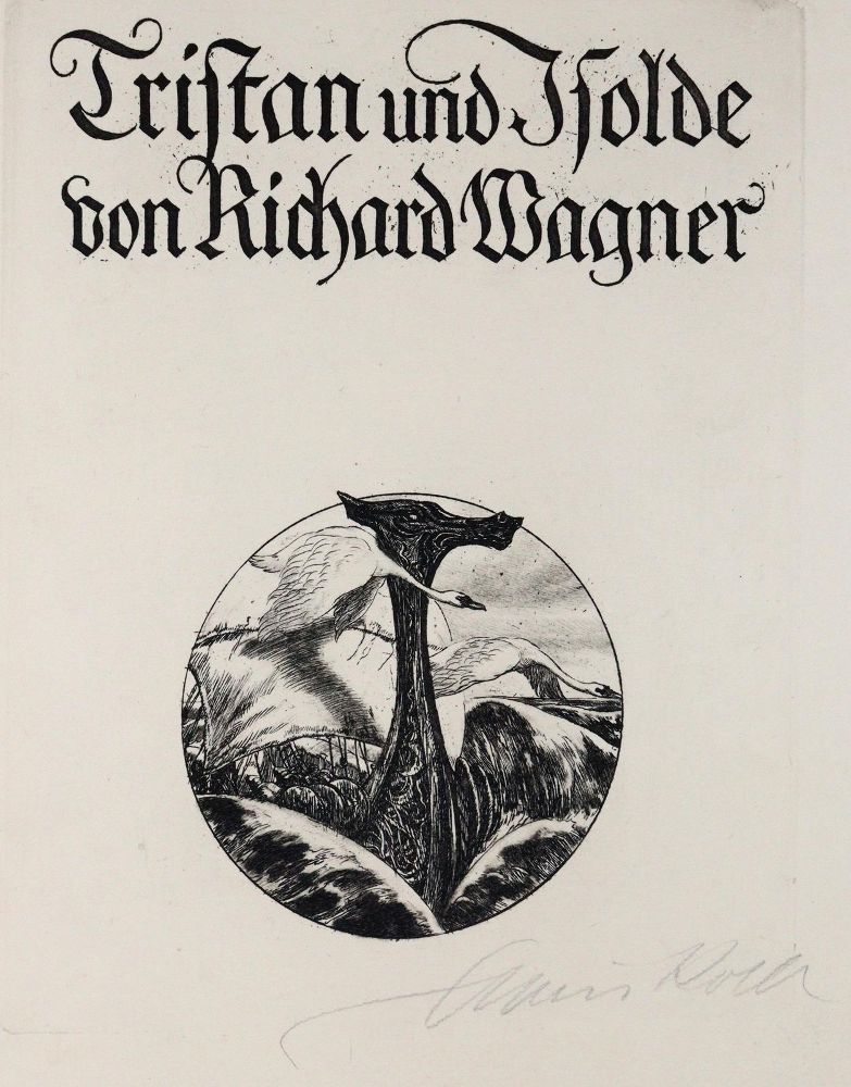 Große Abbildung Nr.1: 142-1848 Wagner,R.: (Literatur und illustrierte Bücher 20.Jahrhundert - Alte Literatur in modernen Ausgaben)