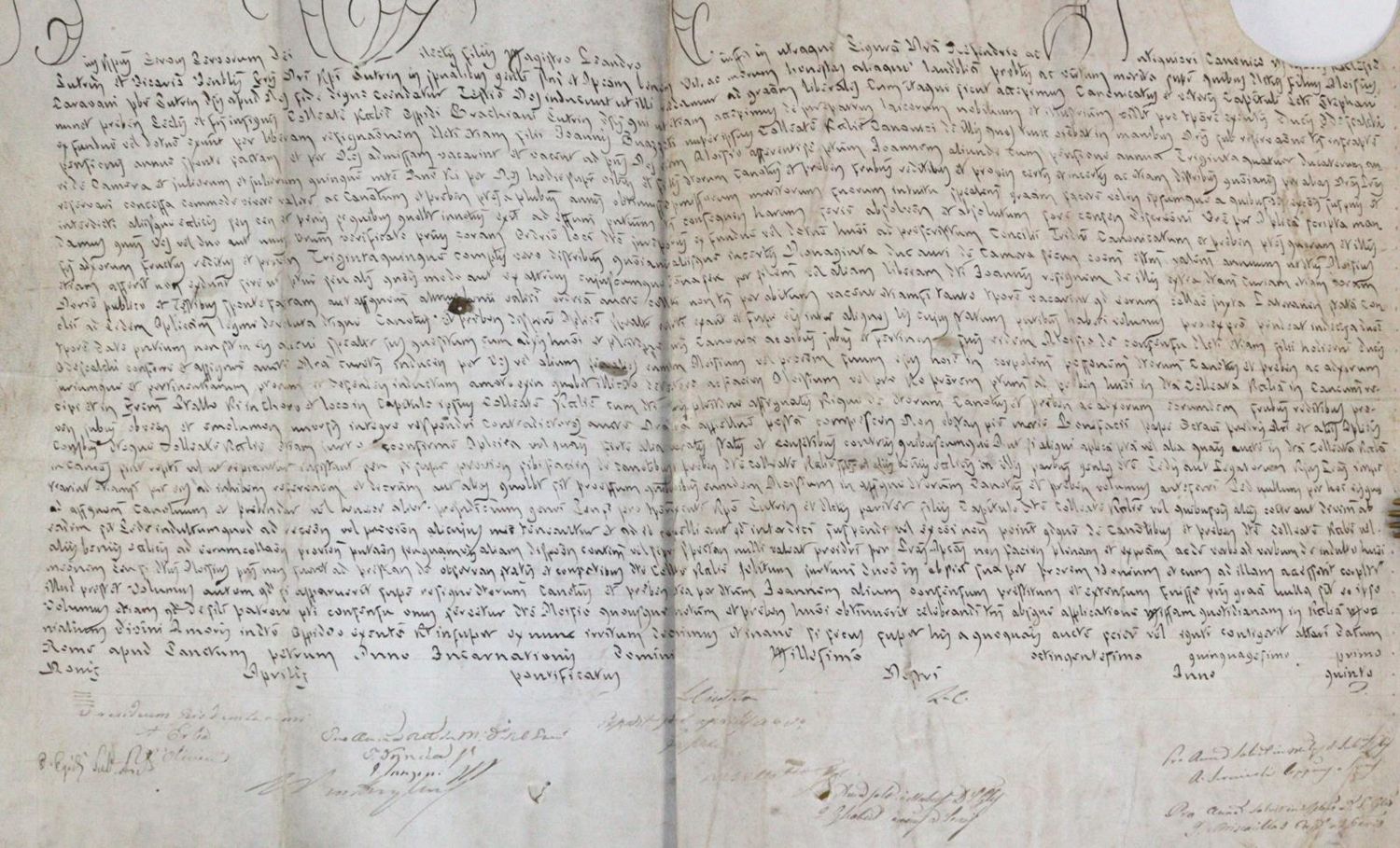 Große Abbildung Nr.1: 142-185 Römische Kurie.: (Handschriften)