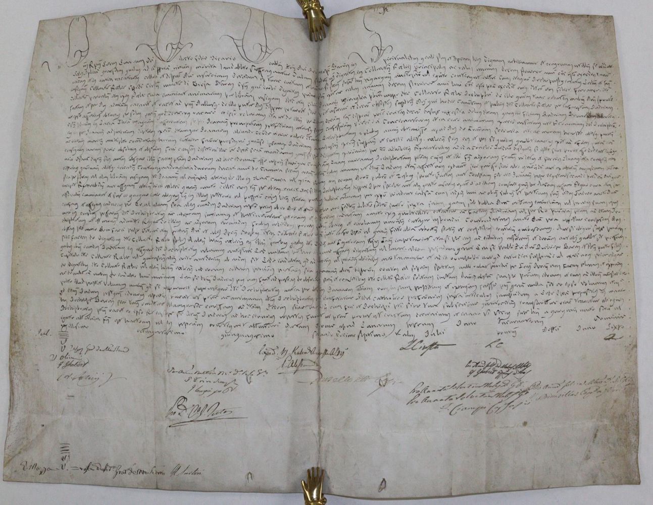 Große Abbildung Nr.5: 142-185 Römische Kurie.: (Handschriften)