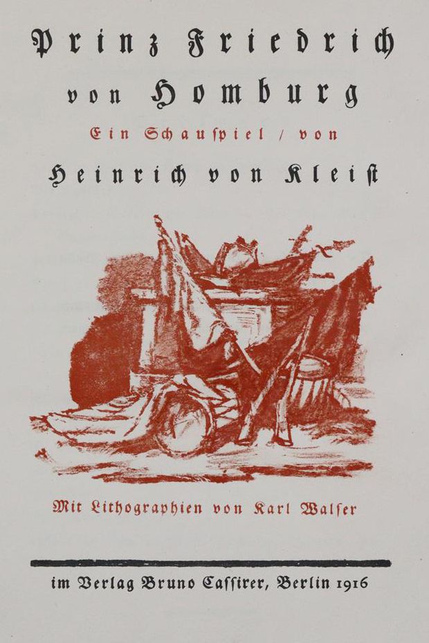 Große Abbildung Nr.1: 142-1850 Kleist,H.v.: (Walser)