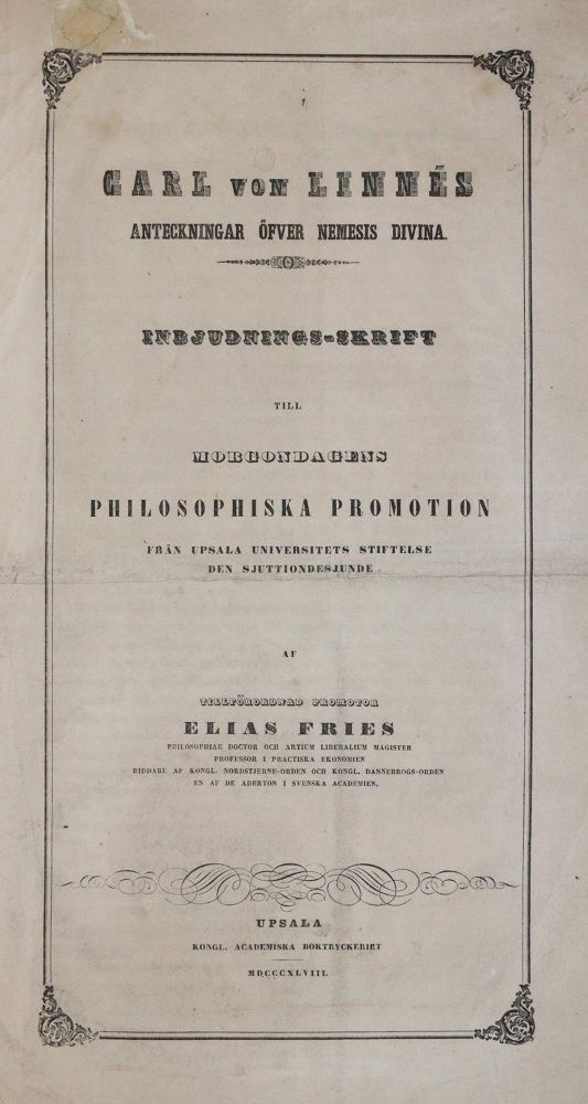 Große Abbildung Nr.1: 142-1872 Fries,E.: (Botanik, Linne)