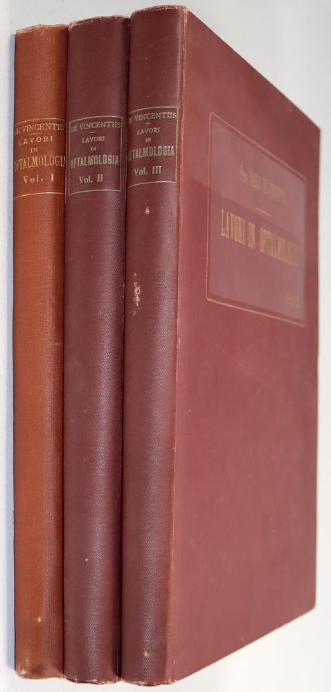 Große Abbildung Nr.8: 142-1882 Vincentiis,C.de.: (Medizin, Augenheilkunde)