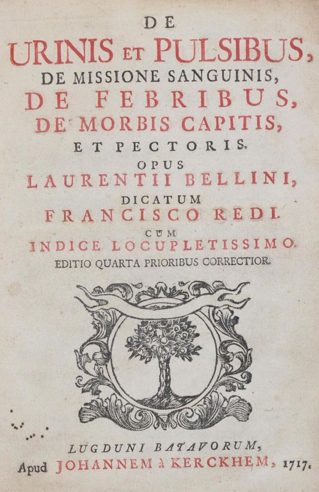 Große Abbildung Nr.1: 142-1885 Bellini,L.: (Medizin)