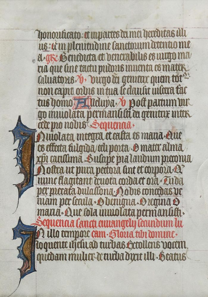 Große Abbildung Nr.1: 142-189 Stundenbuch.: (Handschriften)