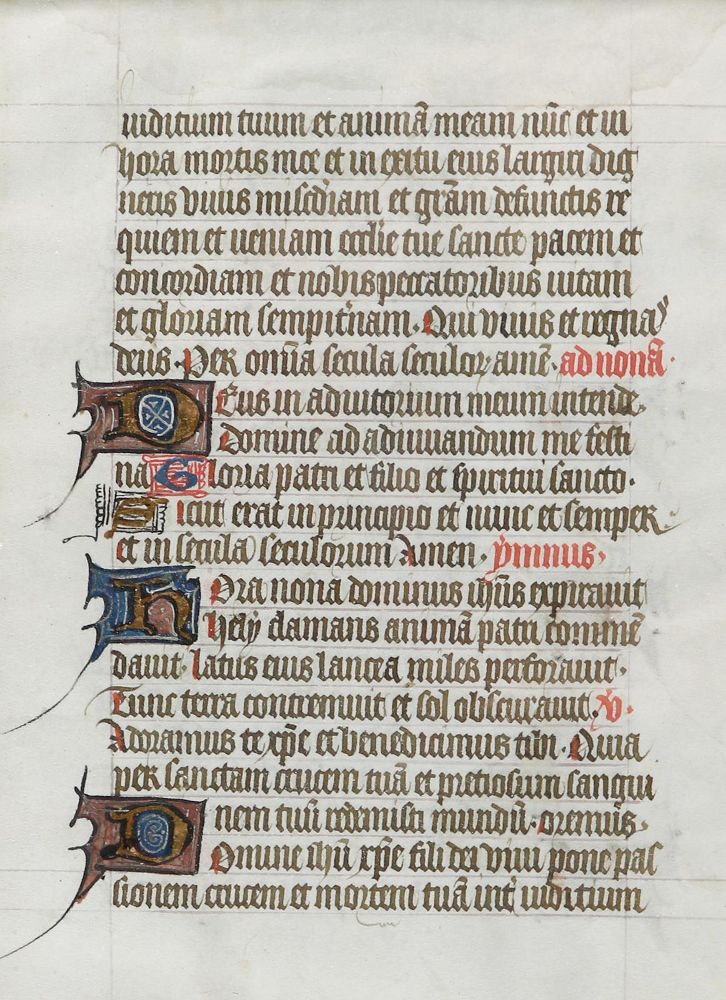 Große Abbildung Nr.3: 142-189 Stundenbuch.: (Handschriften)