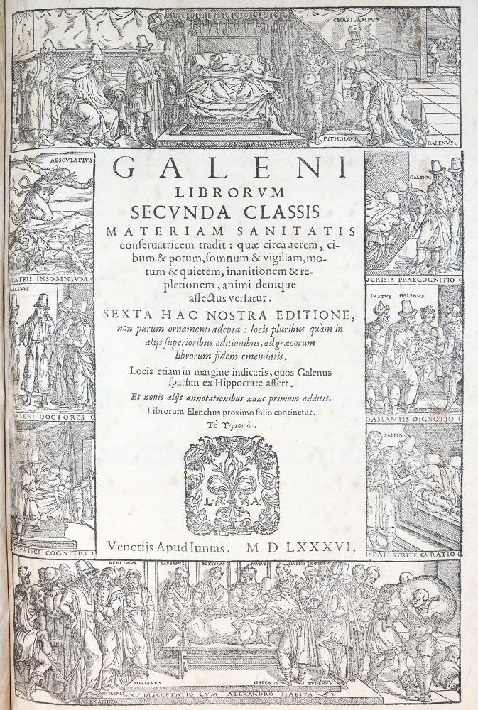 Große Abbildung Nr.1: 142-1904 Galenus,(C.).: (Medizin)