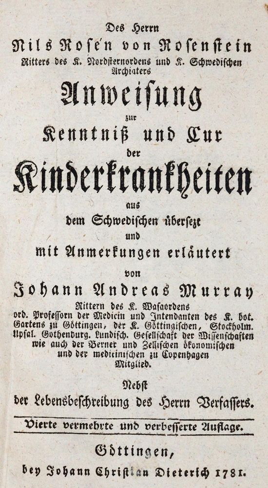Große Abbildung Nr.1: 142-1915 Kinderheilkunde.: (Medizin)