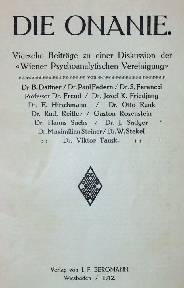 Große Abbildung Nr.1: 142-1935 Freud,S.: (Medizin, Psychologie)