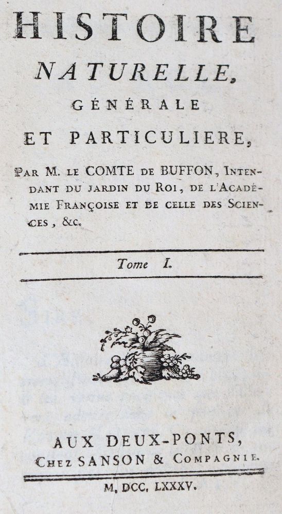 Große Abbildung Nr.1: 142-1965 Buffon,(G.L.L.)de.: (Zoologie)