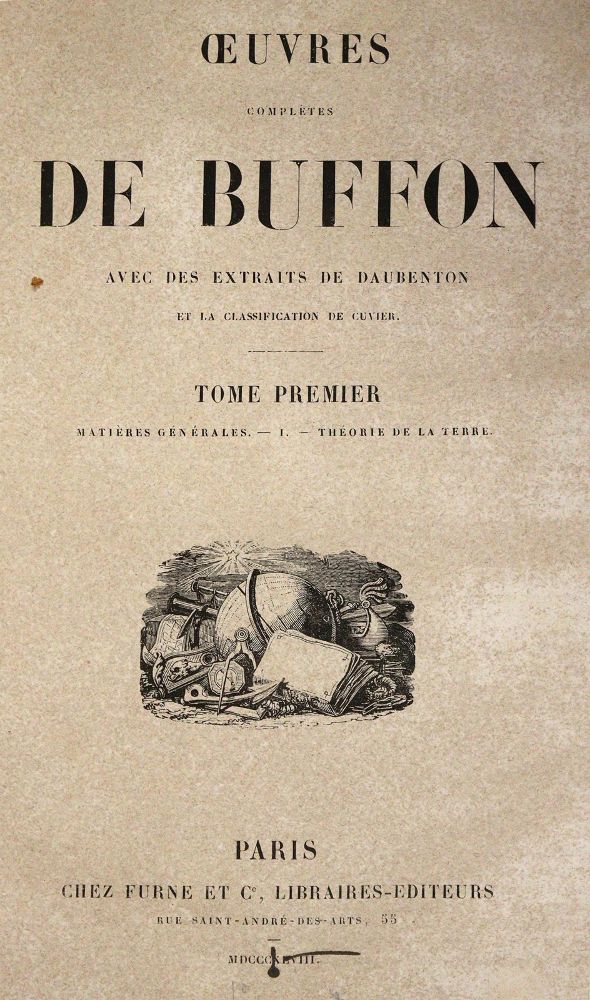 Große Abbildung Nr.1: 142-1969 Buffon,(G.L.L.de).: (Zoologie)