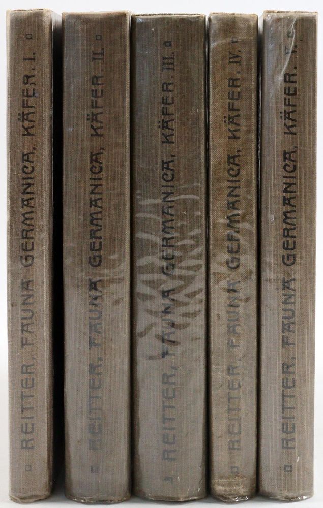 Große Abbildung Nr.5: 142-1980 Reitter,E.: (Zoologie, Käfer)