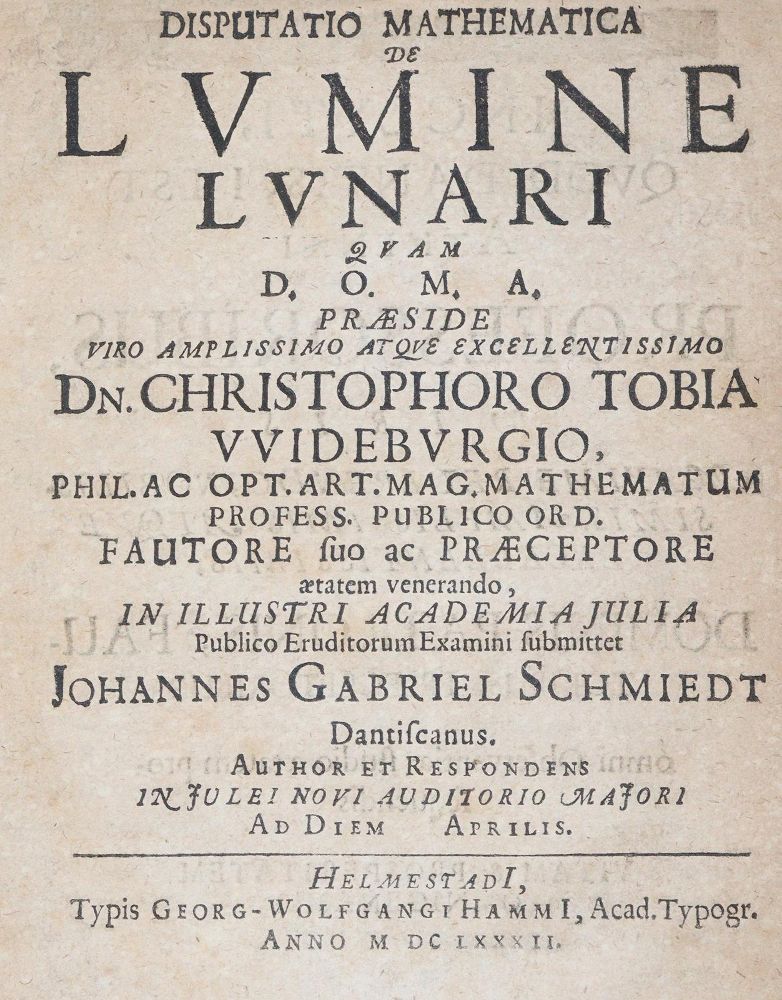 Große Abbildung Nr.1: 142-2077 Schmiedt,J.G.: (Verschiedene Gebiete - Varia, Astronomie)