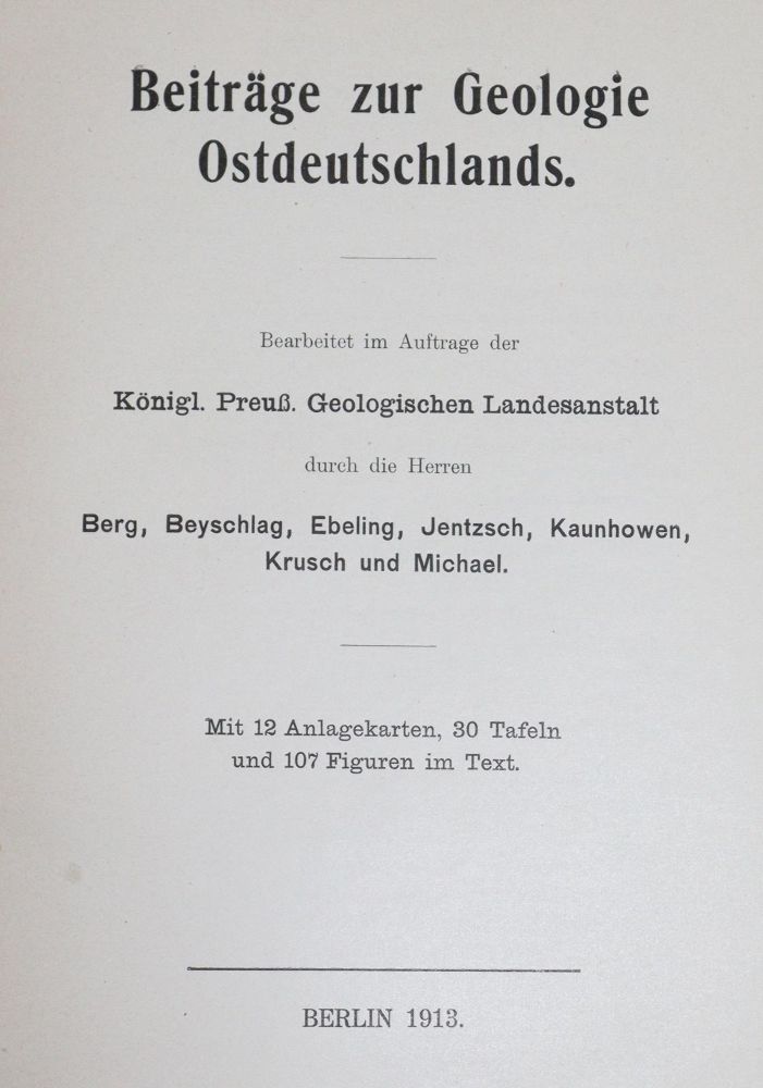 Große Abbildung Nr.1: 142-2083 Festschrift Breslau: (Verschiedene Gebiete - Varia, Bergbau, Breslau)