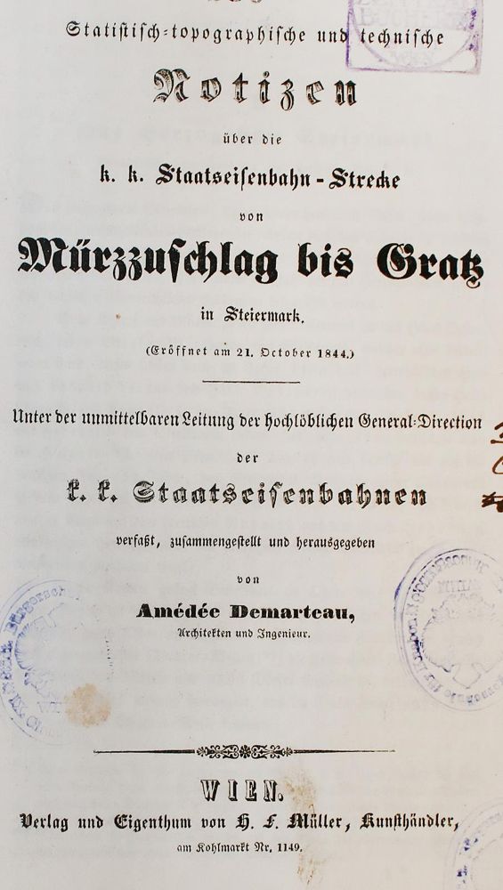 Große Abbildung Nr.2: 142-2099 Demarteau,A.: (Verschiedene Gebiete - Varia, Eisenbahn)
