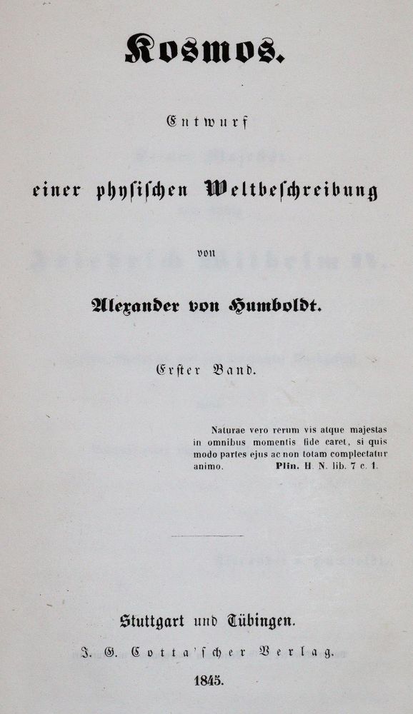 Große Abbildung Nr.1: 142-2115 Humboldt,A.v.: (Verschiedene Gebiete - Varia)