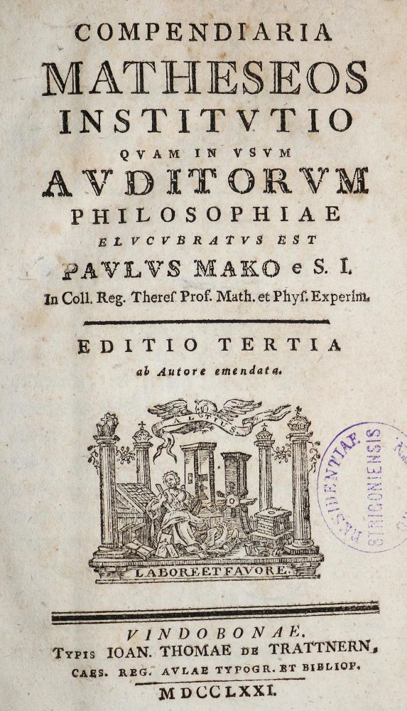 Große Abbildung Nr.1: 142-2135 Mako (v. Kerek Fede),P.: (Verschiedene Gebiete - Varia, Mathematik)