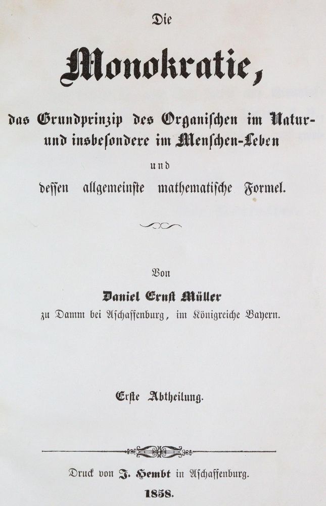 Große Abbildung Nr.1: 142-2138 Müller,D.E.: (Verschiedene Gebiete - Varia, Mathematik)