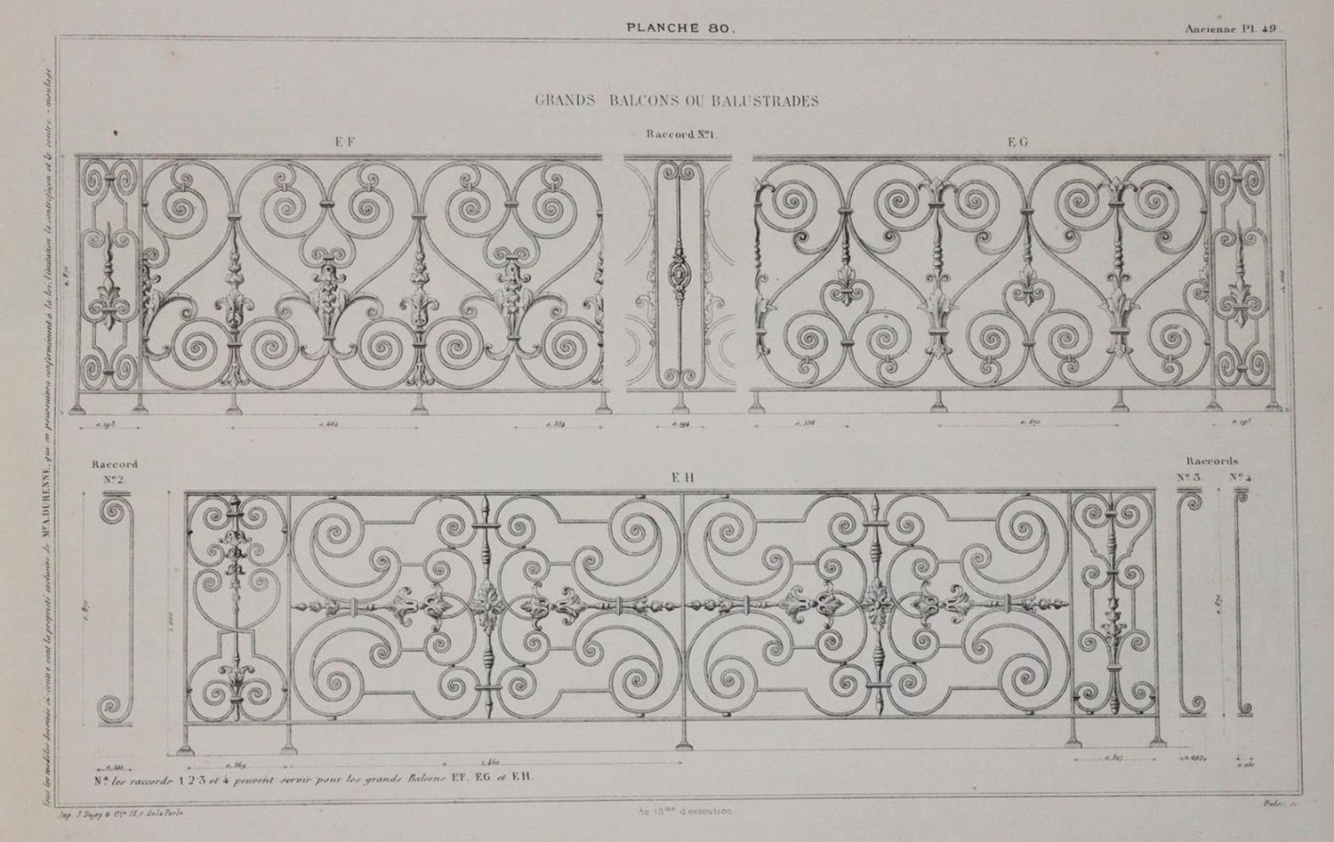 Große Abbildung Nr.2: 142-2147 Durenne,A.: (Verschiedene Gebiete - Varia, Metallverarbeitung)