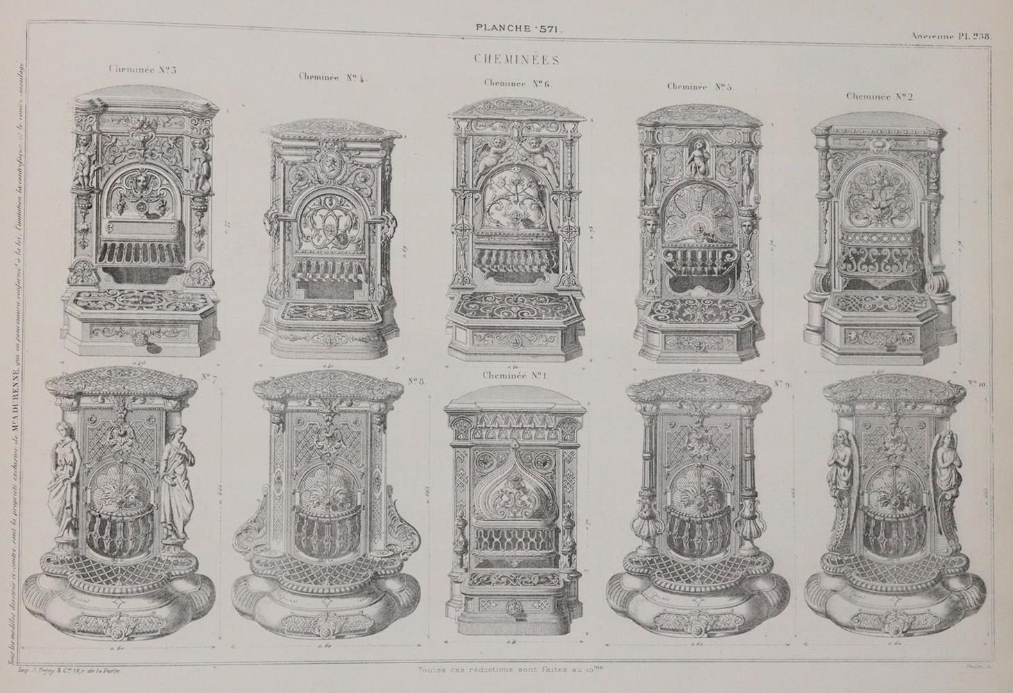 Große Abbildung Nr.3: 142-2147 Durenne,A.: (Verschiedene Gebiete - Varia, Metallverarbeitung)