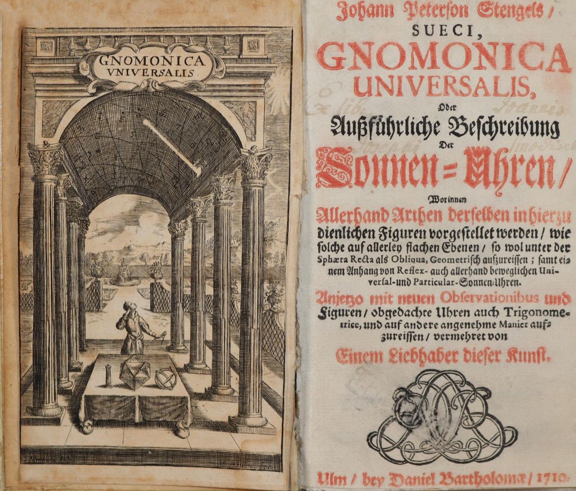 Große Abbildung Nr.1: 142-2188 Stengel,J.P.: (Verschiedene Gebiete - Varia, Sonnenuhren)