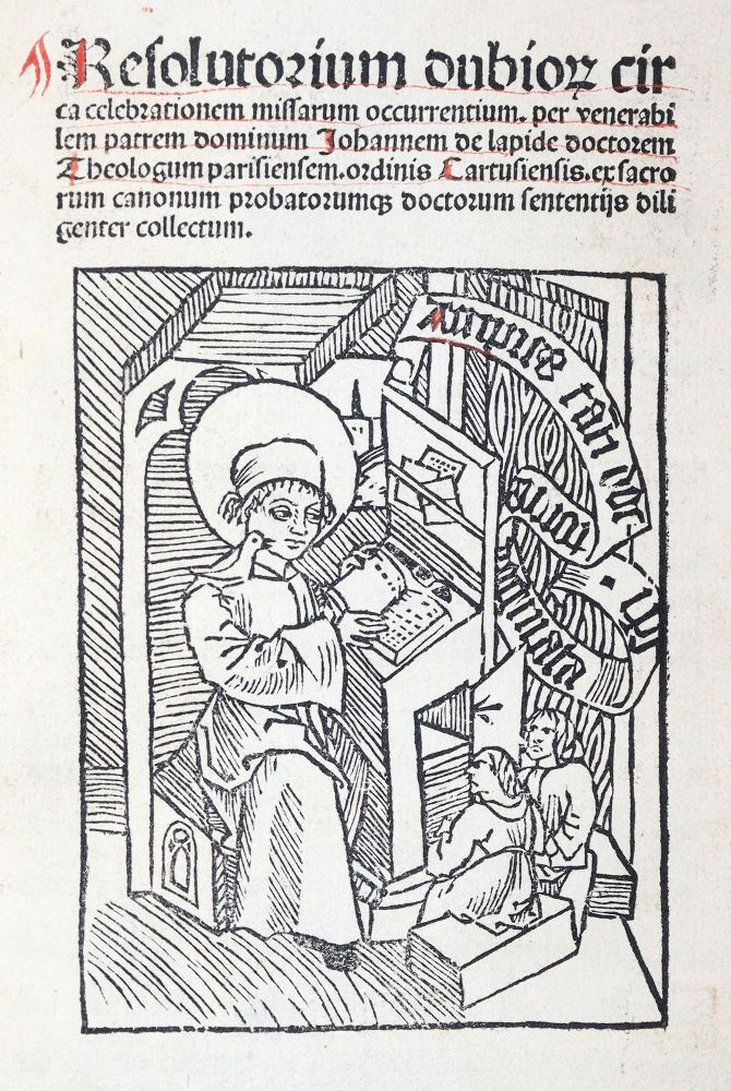 Große Abbildung Nr.1: 142-221 Johannes a Lapide (Johann Heynlin).: (Alte Drucke, Handschriften und Theologie)