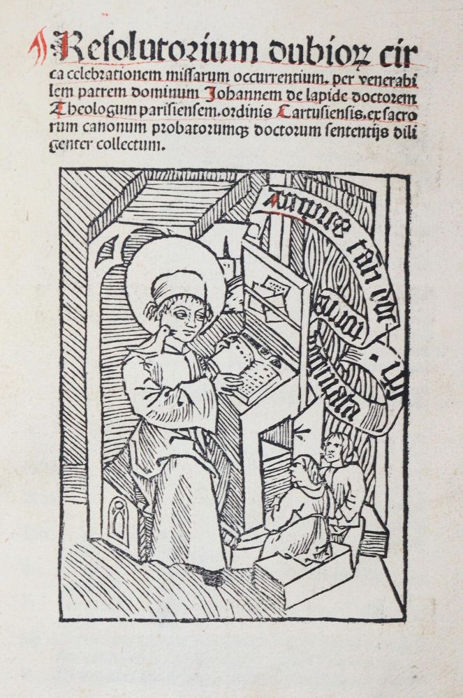 Große Abbildung Nr.23: 142-221 Johannes a Lapide (Johann Heynlin).: (Alte Drucke, Handschriften und Theologie)