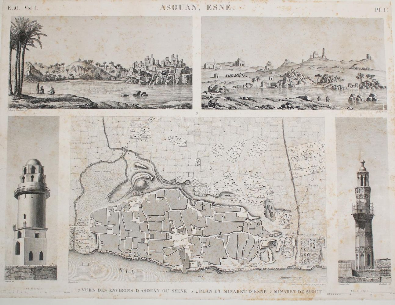 Große Abbildung Nr.4: 142-2211 Description de l'Égypte,: (Afrika, Ägypten)