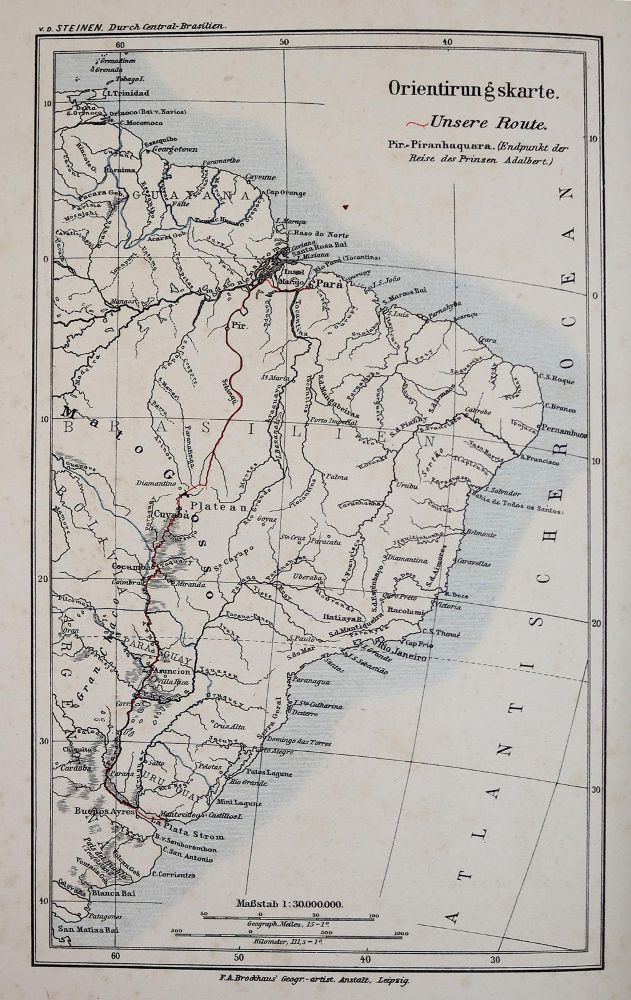 Große Abbildung Nr.3: 142-2216 Steinen,K.v.d.: (Amerika, Brasilien)