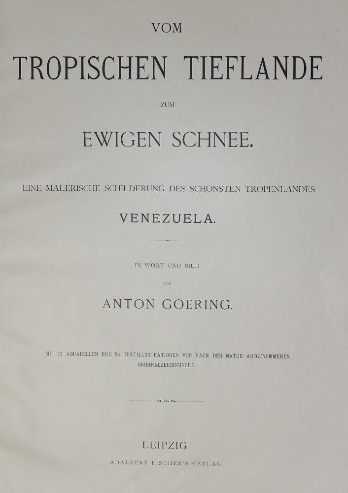 Große Abbildung Nr.2: 142-2219 Goering,A.: (Amerika)