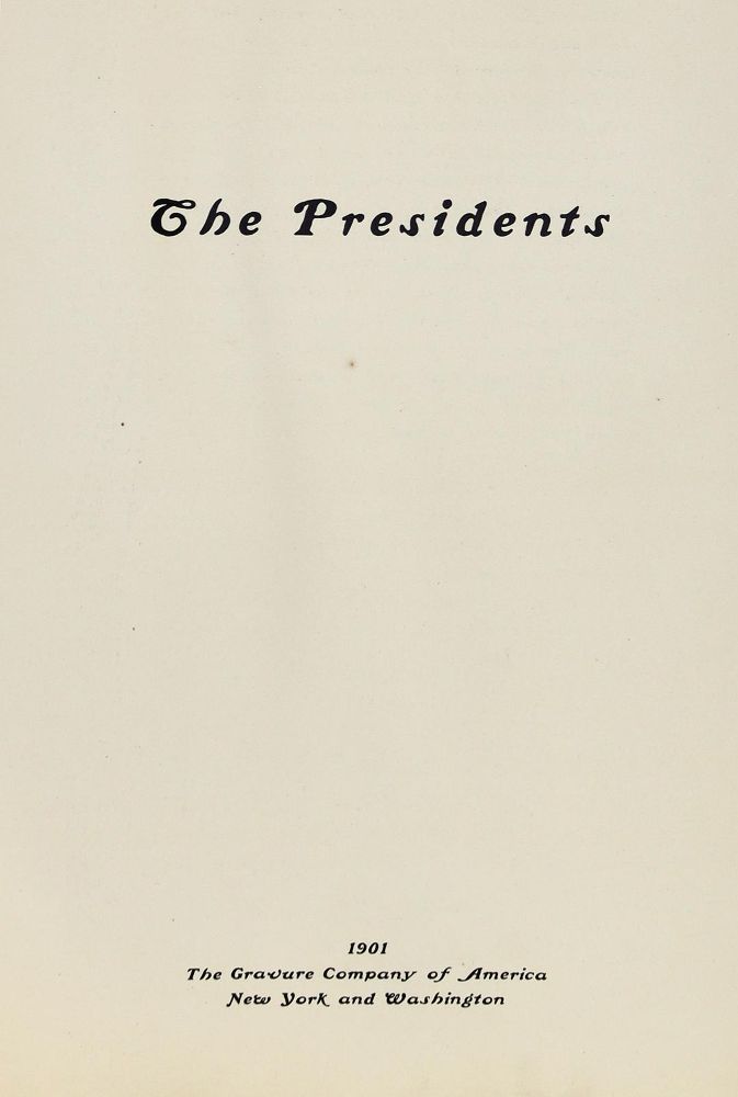 Große Abbildung Nr.1: 142-2223 Presidents, The.: (Amerika, Portrait)
