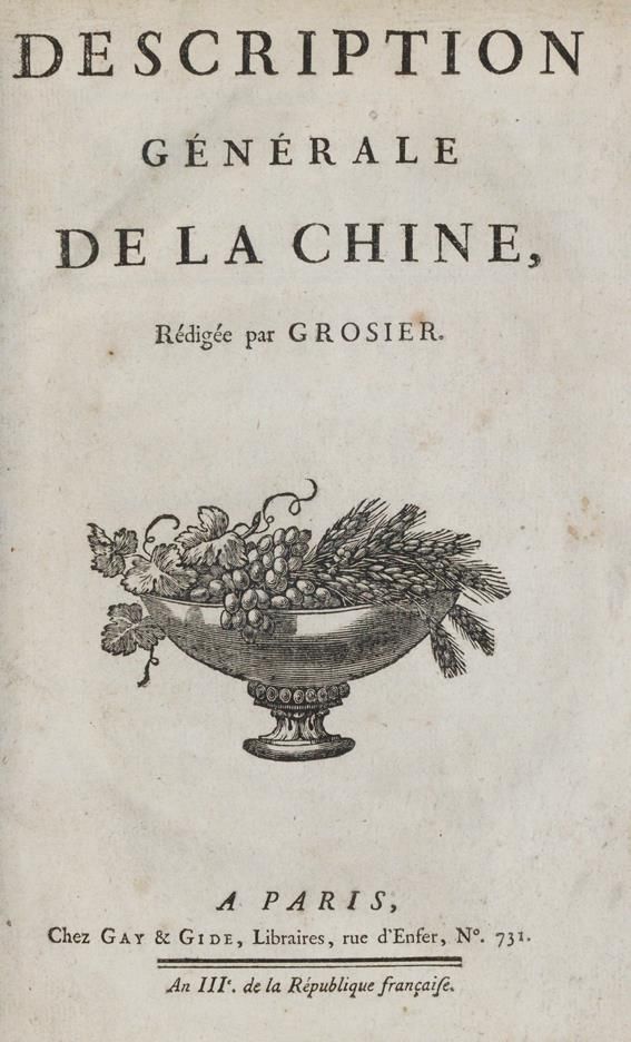 Große Abbildung Nr.1: 142-2233 Grosier,(J.B.).: (Asien, China)