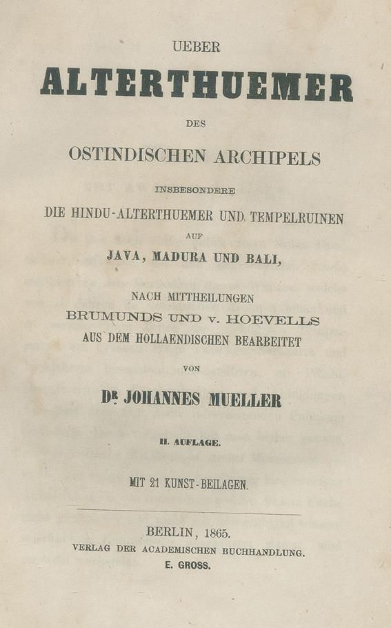 Große Abbildung Nr.1: 142-2242 Müller,J.: (Asien, Java)