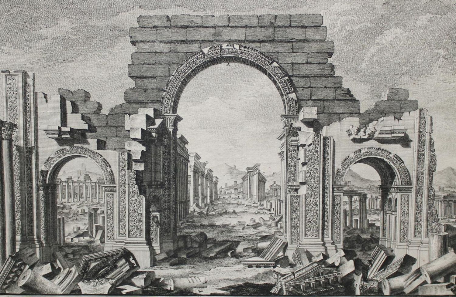 Große Abbildung Nr.4: 142-2246 (Wood,R.).: (Asien, Palmyra)