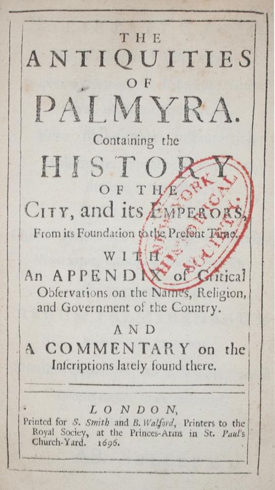 Große Abbildung Nr.1: 142-2253 (Seller,A.).: (Asien, Syrien, Palmyra)
