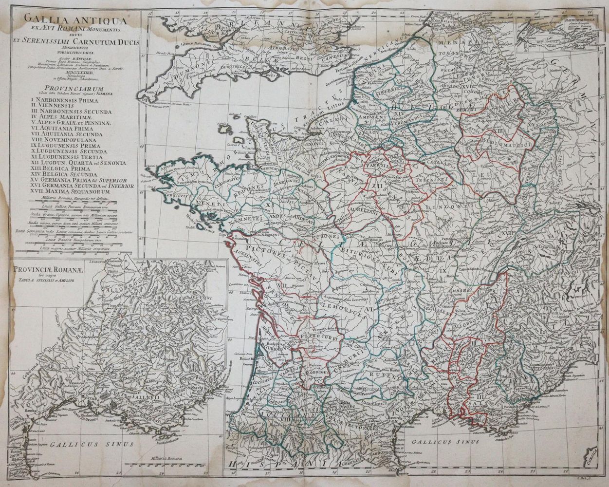 Große Abbildung Nr.1: 142-2256 Anville,J.B.B.de.: (Atlanten)