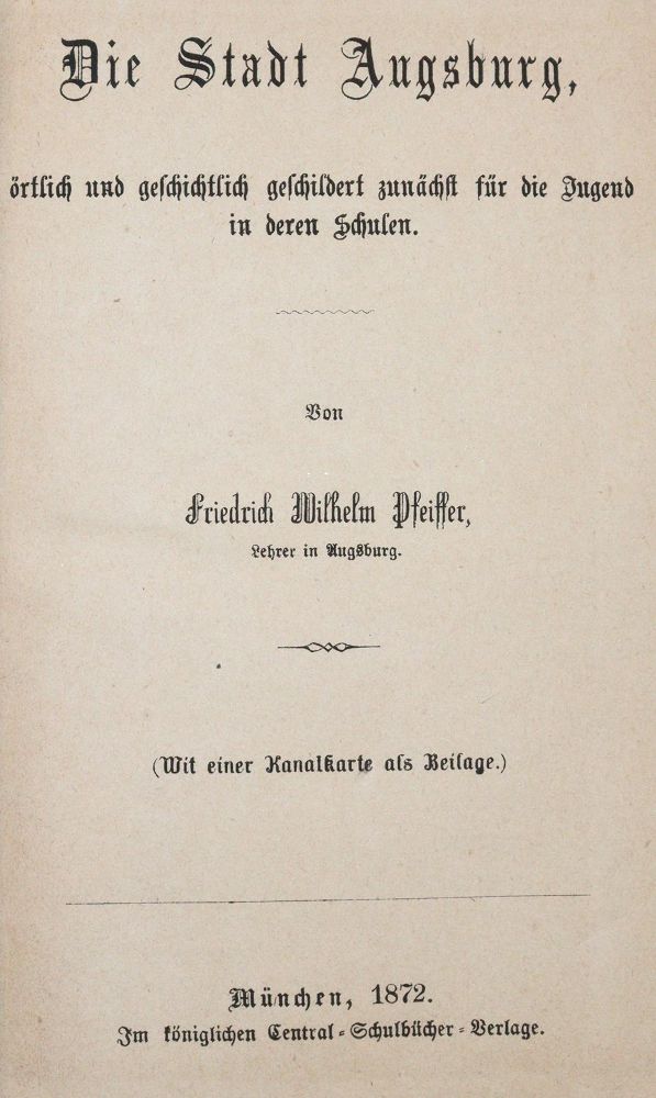 Große Abbildung Nr.1: 142-2260 Pfeiffer,F.W.: (Deutschland, Augsburg)
